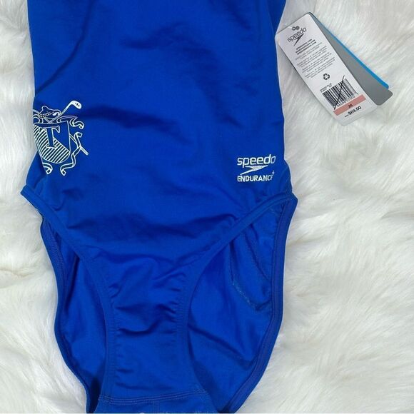 Speedo Endurance+ Blue Swimsuit - Picture 3 of 9